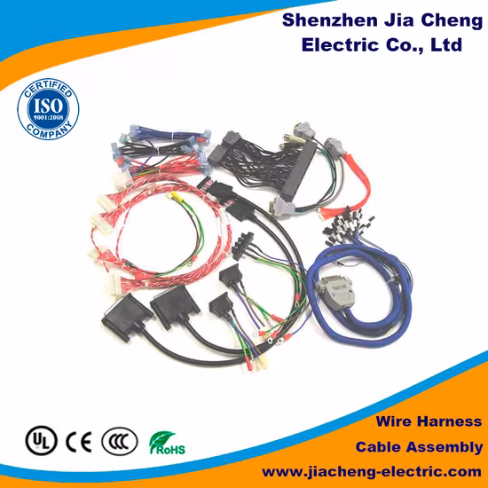 Kundenspezifische Kabelbaumbaugruppe, elektrische Verkabelung mit Zugentlastungsformkabel