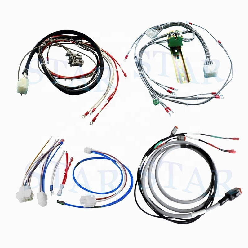 Customized Electric Cable Assembly Motor Wiring Harness Car Auto Engine Wire Harness Terminal Fuel Injector Cable Assembly