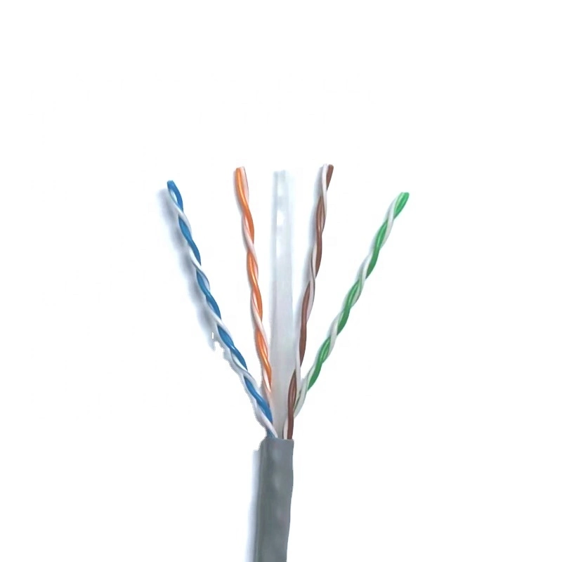 Pure Copper Cat5/Cat5e/CAT6 Ethernet Cables, Solid OFC Network Cords, UTP/FTP, Indoor/Outdoor, Factory Direct Supply