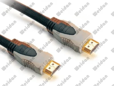 Hochwertiges, zweifarbig geformtes V1.4 V2.0 V2.1 HDMI-Kabel
